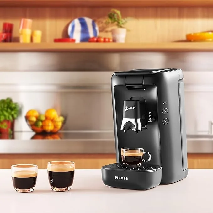 PHILIPS ▫️ Máquina de café de cápsulas Senseo Maestro, preta, 3 especialidades 4