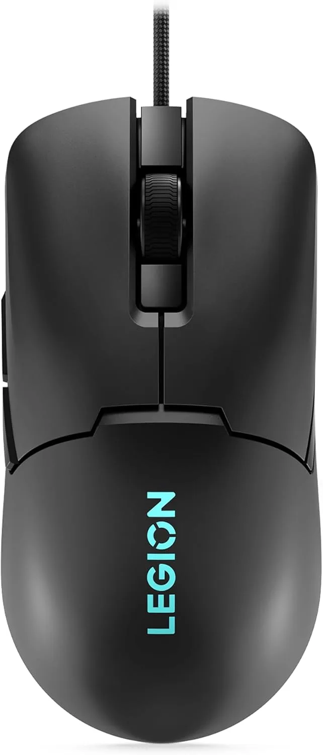Lenovo ▫️ Legion M300s RGB Gaming Mouse (6 botões programáveis, até 8000 dpi, compatível com NVIDIA Reflex) - Shadow Black