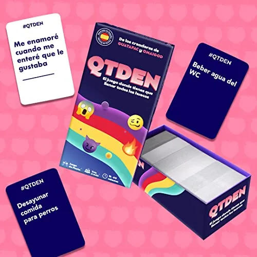 ATM Gaming ▫️ QTDEN - O jogo mais divertido e louco para festas com amigos - Diversão e risos - Humor espanhol - Ideia original para presente 2