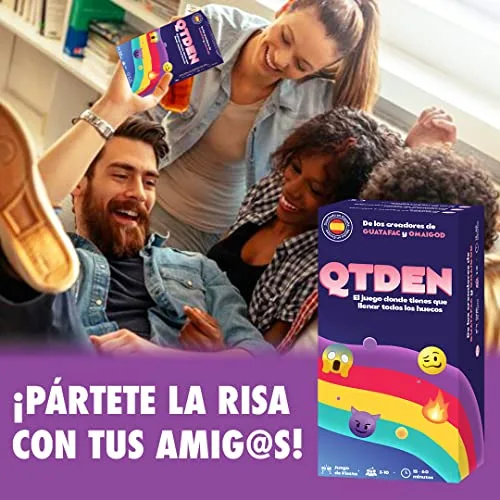 ATM Gaming ▫️ QTDEN - O jogo mais divertido e louco para festas com amigos - Diversão e risos - Humor espanhol - Ideia original para presente 4