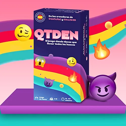 ATM Gaming ▫️ QTDEN - O jogo mais divertido e louco para festas com amigos - Diversão e risos - Humor espanhol - Ideia original para presente 5