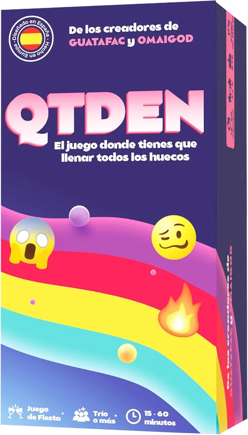 ATM Gaming ▫️ QTDEN - O jogo mais divertido e louco para festas com amigos - Diversão e risos - Humor espanhol - Ideia original para presente