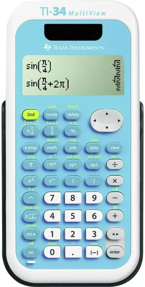 Texas Instruments ▫️ TI-34 MultiView (FC)