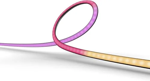Philips Hue ▫️ Fita de luzes LED inteligente Hue Play Gradient para PC, 24-27", luz branca e colorida, sincroniza-se com o conteúdo do ecrã 3