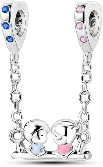 Pandach ▫️ Charms - Pingente para mulher, prata de lei 925, compatível com pulseiras e colares Pandora, compatível com pulseiras europeias para mulheres e meninas C6