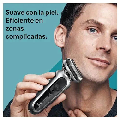 Braun ▫️ Series 7 Máquina de barbear elétrica para homem, 71-S1000s, Prateada 2