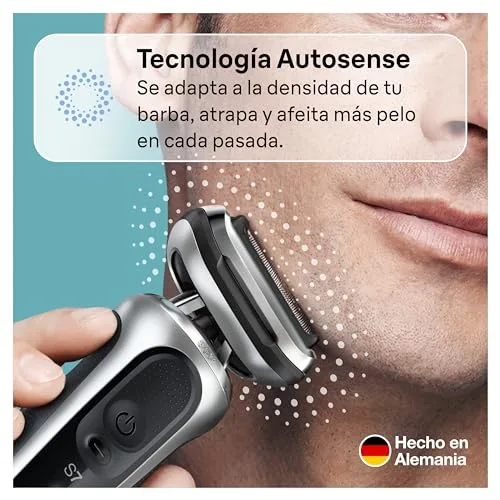 Braun ▫️ Series 7 Máquina de barbear elétrica para homem, 71-S1000s, Prateada 4
