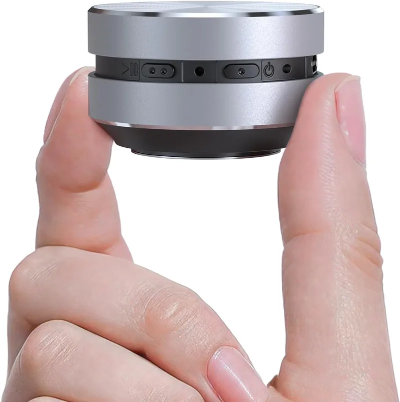 Docooler ▫️ Altifalante portátil de condução óssea, microfone incorporado, rádio FM