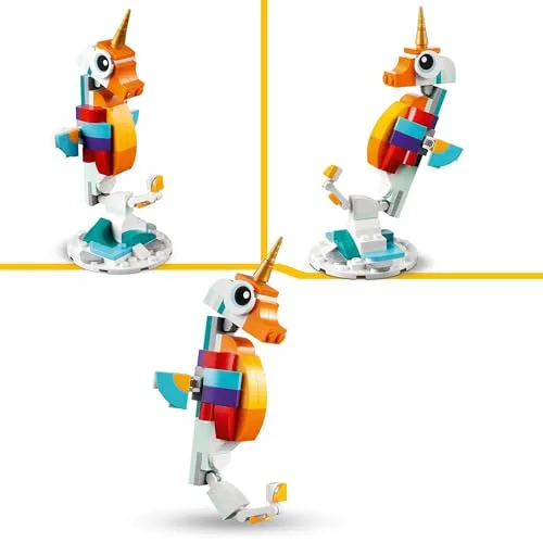 LEGO ▫️ Creator 3 em 1 Unicórnio Mágico 31140 5