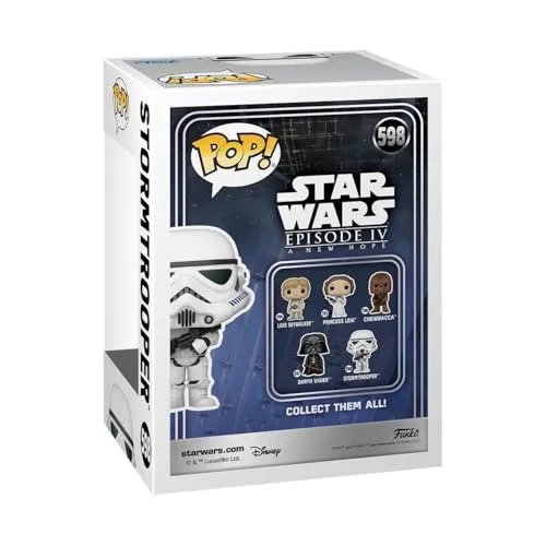 Funko ▫️ Pop! Star Wars: Episódio IV - Uma Nova Esperança - Stormtrooper 4