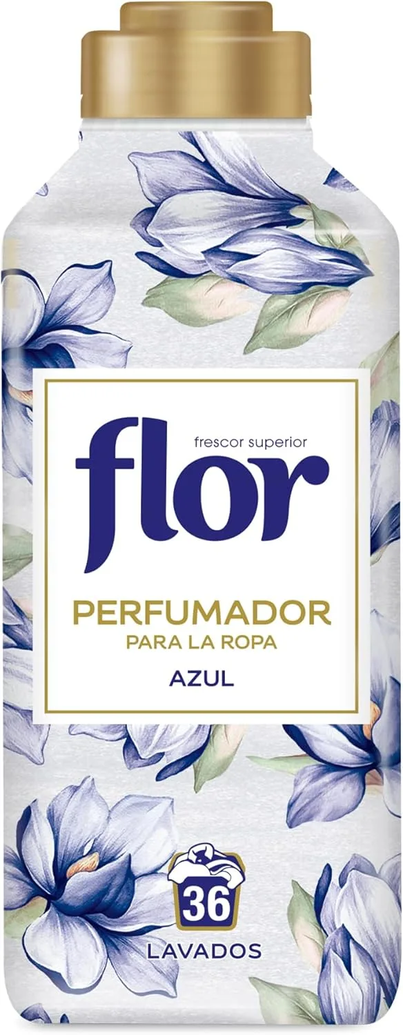 Flor ▫️ Azul - Perfumador para a roupa (36 lavagens) - 720 ml