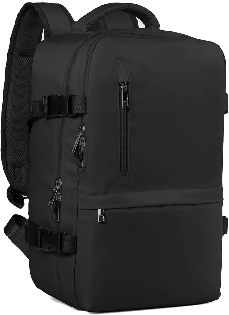 Hayayu ▫️ Mochila de viagem para cabine de avião 40x20x25, Mochilas de cabine para a Ryanair 40x30x20 cm, malas de viagem para mulher e homem, bagagem de mão 40x20x25, bolsa de 20 L com abertura de carregamento e bolso antirroubo