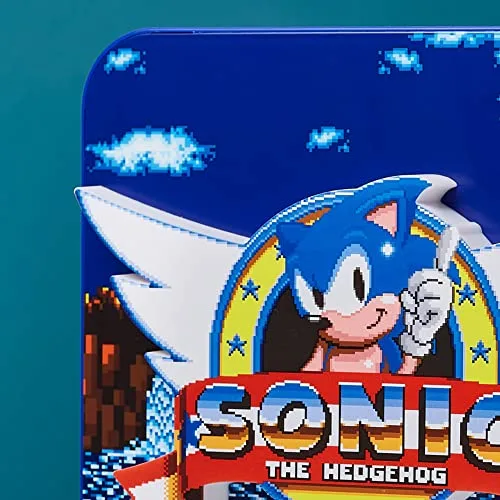 Numskull ▫️ Lâmpada de secretária e de parede Sonic The Hedgehog - Acessório de iluminação ambiente para quarto, casa, estúdio, escritório, local de trabalho - Produto oficial do Sonic The Hedgehog 5