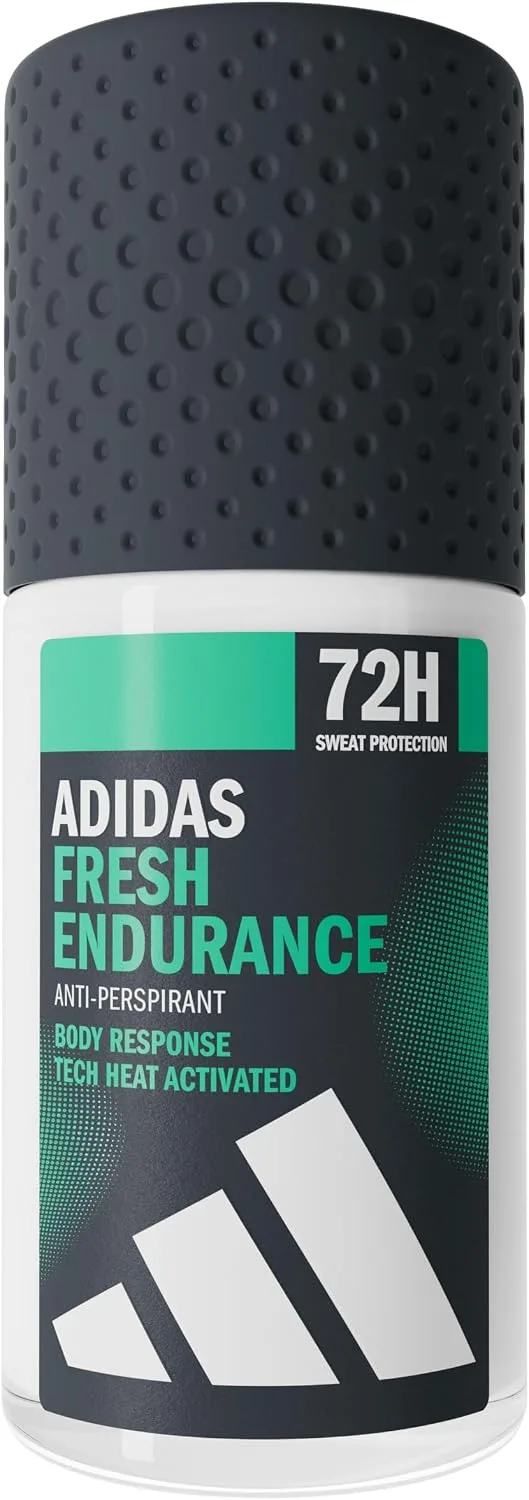 adidas ▫️ Fresh Endurance Anti-Perspirant Roll On, desodorizante em formato roll-on de 50 ml