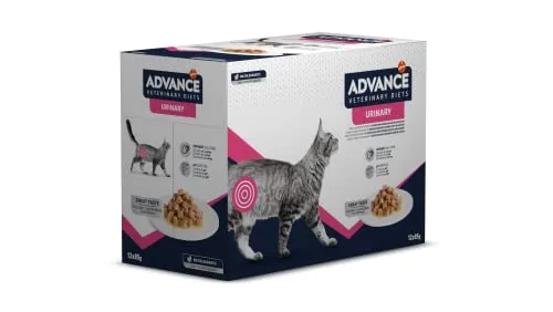 affinity ADVANCE VETERINARY DIETS ▫️ Advance Veterinary Diets Urinary - Comida húmida para gatos: Embalagem múltipla com 12 saquinhos de 85 g 3