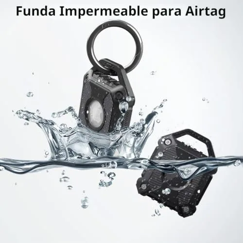Sichy ▫️ Porta-chaves impermeável para AirTag, tampa completa para o parafuso, 1 peça, porta-chaves AirTag com capa protetora, porta-chaves portátil impermeável para AirTag da Apple 2021 em TPU para coleira de cão - gato 4