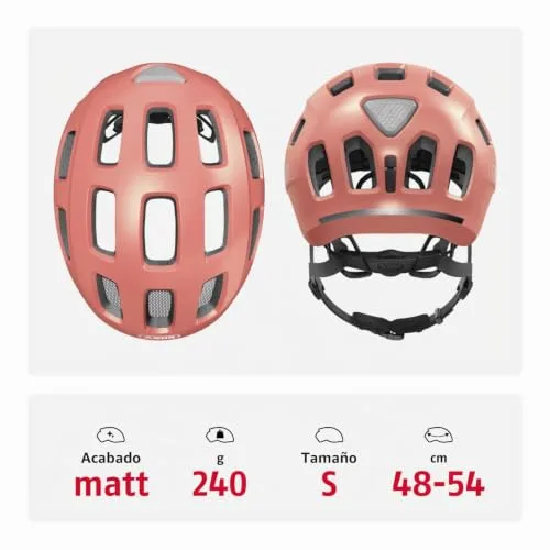 ABUS ▫️ Capacete de bicicleta Youn-I 2.0 – com luz, para crianças, adolescentes e jovens adultos – para meninas e meninos 3