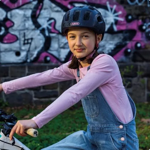 ABUS ▫️ Capacete de bicicleta Youn-I 2.0 – com luz, para crianças, adolescentes e jovens adultos – para meninas e meninos 4