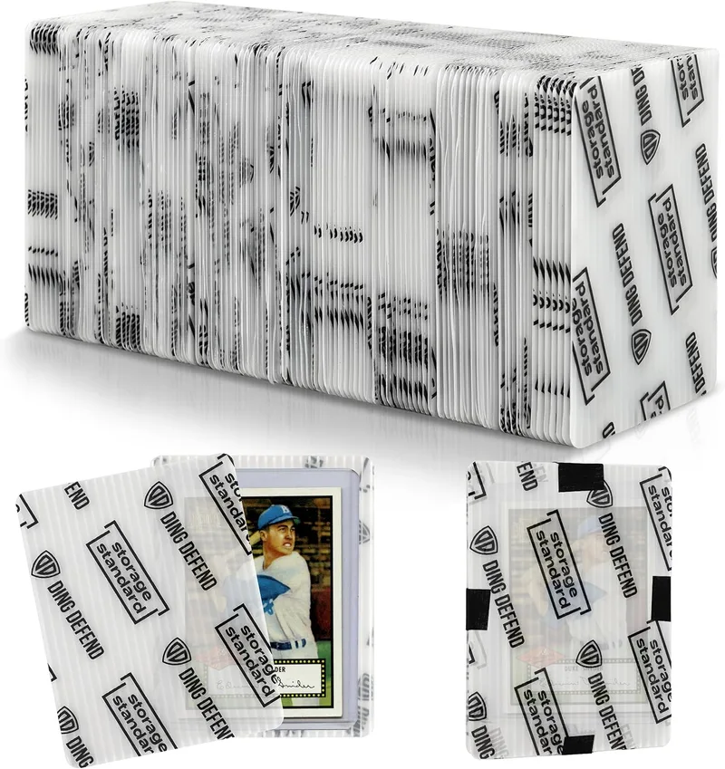 Storage Standard ▫️ Protetores de envio para cartões intercambiáveis, inserções de plástico ultra-resistentes, embalagem de 110 unidades, 3,5 x 4,5 polegadas