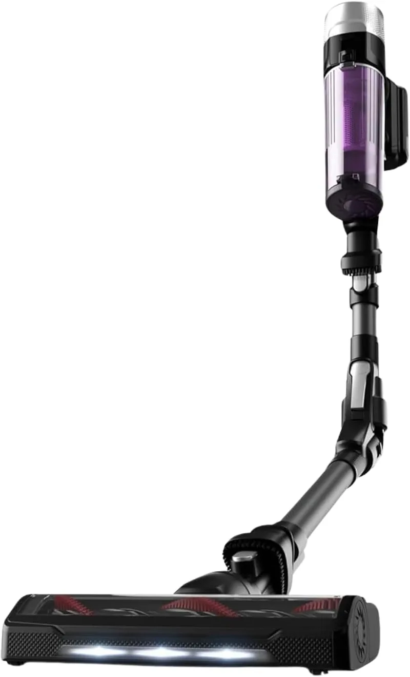 Rowenta ▫️ Xforce Flex 9.60 Allergy – Aspirador vertical sem fio, 200 W, tubo Flex, ecrã Smart Control, adequado para todos os tipos de pavimentos, sistema de visão Power LED, botão de potência extra, filtra até 99,9%
