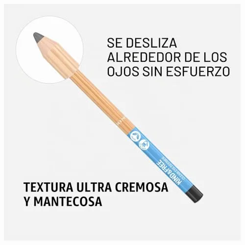 Rimmel London ▫️ Delineador de olhos Kind & Free 001 Pitch Black, 0,03 OZ 7