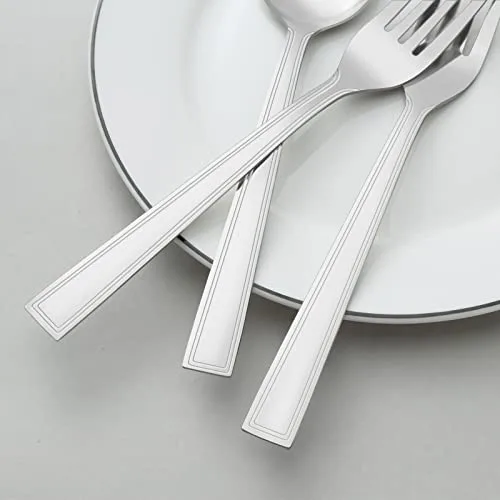 hunnycook ▫️ Garfos de aço inoxidável, – Conjunto de 24 peças de garfos, garfos de mesa adequados para uso doméstico, em restaurantes e ao ar livre, com acabamento polido e adequados para a máquina de lavar louça 3