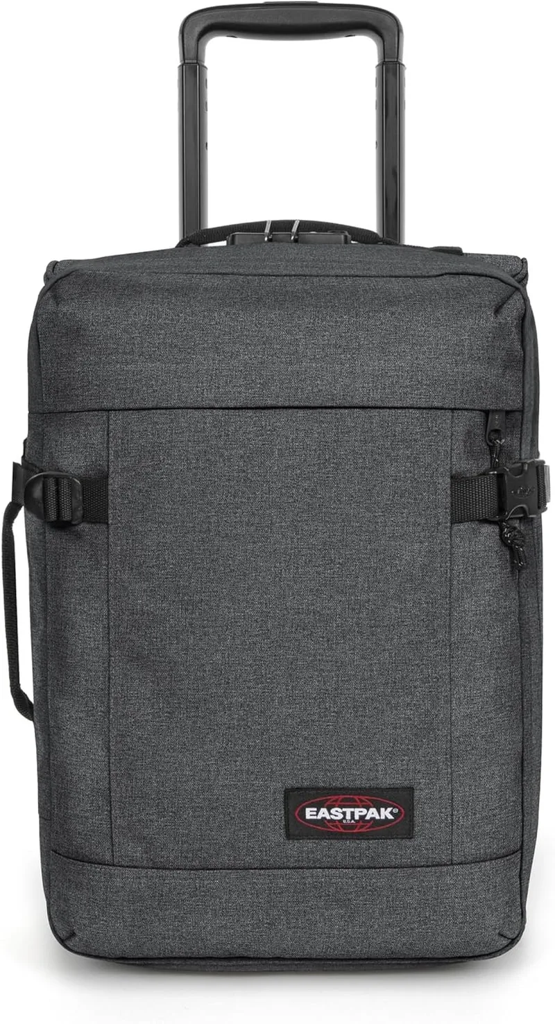 EASTPAK ▫️ TRANVERZ XXS Mala, 45 x 32 x 20 cm, 25 L, Black Denim (Cinzento)