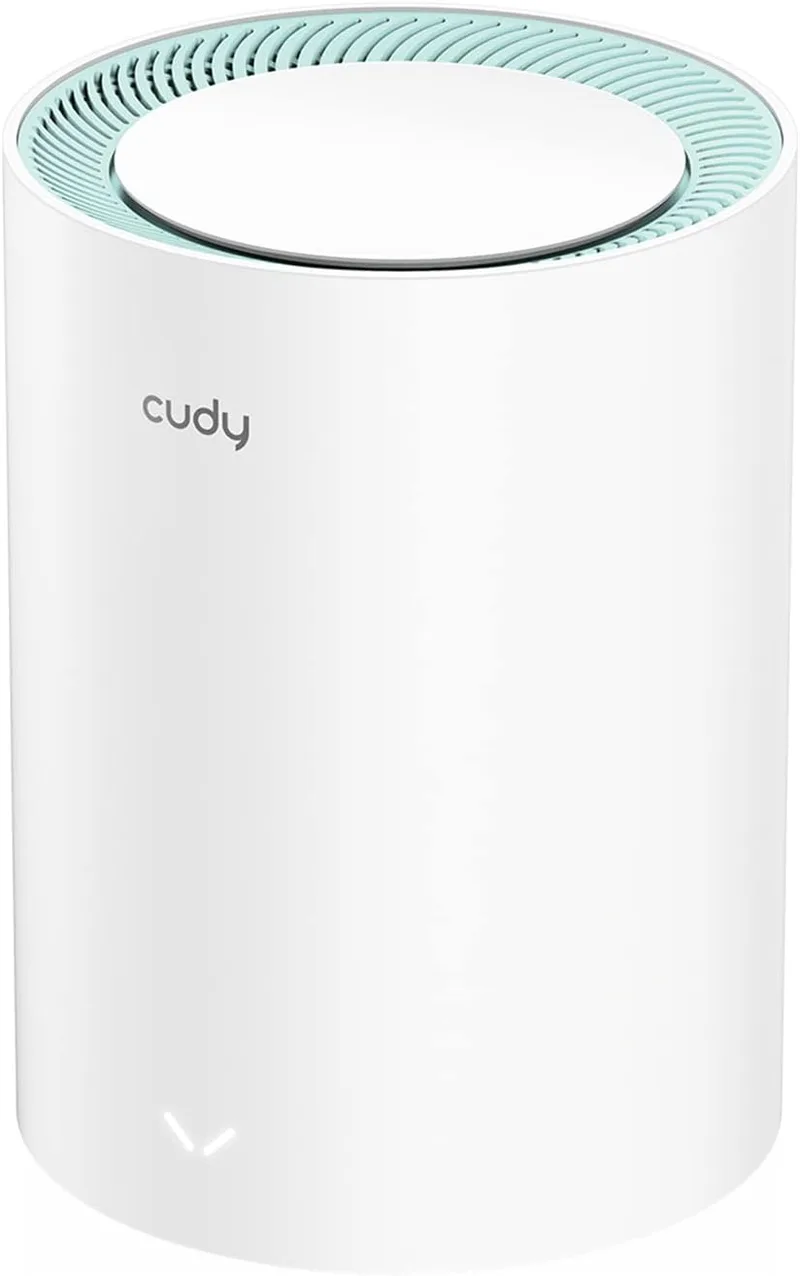 Cudy ▫️ Sistema WiFi AC1200 Gigabit Full Mesh banda dupla, extensor WiFi, portas Gigabit, antenas de elevado ganho, VPN, Cloudflare, liga até 100 dispositivos, M1300 1 Pack