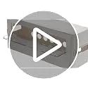 Amazon Basics ▫️ Caixa organizadora de cabos para esconder e organizar cabos, tamanho grande, Branco 7