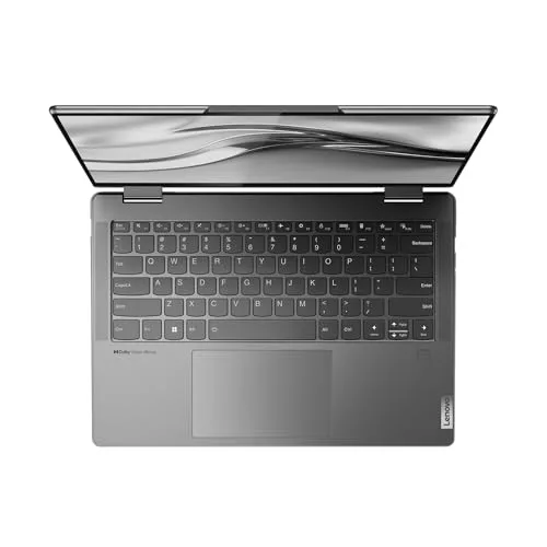 Lenovo ▫️ Yoga 7 7.ª geração (14IAL7) - Computador tátil de 14" com ecrã OLED 2,8K a 90 Hz (Intel Core i7-1260P, 16 GB de RAM, SSD de 1 TB, Intel Iris Xe Graphics, Windows 11 Home) Cinzento, caneta, teclado QWERTY em português (82QE004FPG) 5