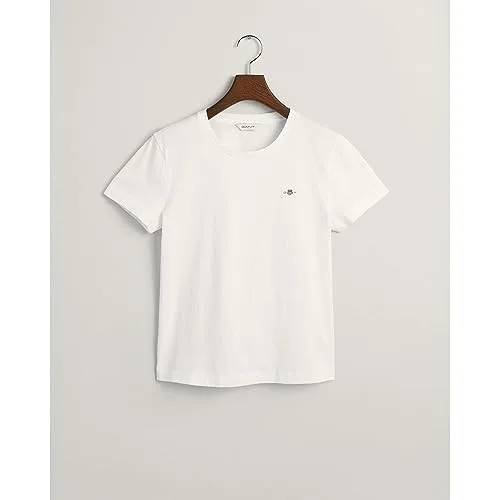 GANT ▫️ Camisola Reg Shield SS para mulher 4