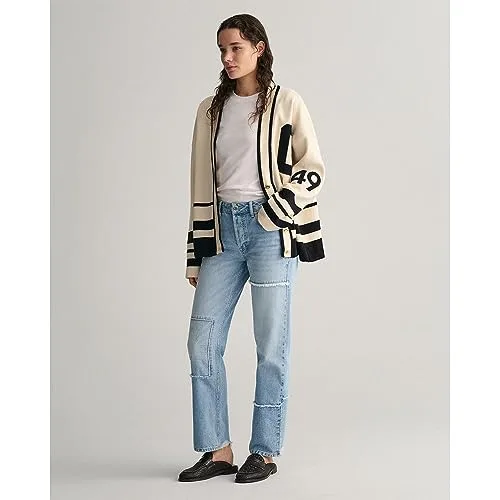 GANT ▫️ Camisola Reg Shield SS para mulher 5