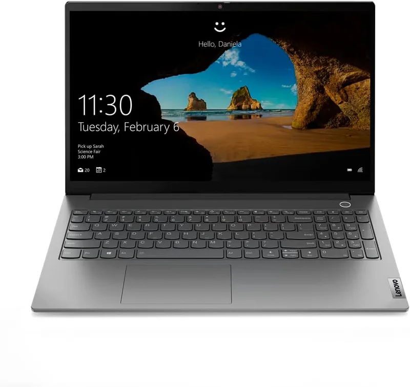 Lenovo ▫️ ThinkBook 15 G2 ITL - Portátil de 15" Full HD (Intel Core i5-1135G7, 8 GB de RAM, SSD de 256 GB, placa gráfica integrada Intel Iris Xe, Windows 11 Pro) Cinza - Teclado QWERTY espanhol