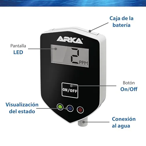 ARKA ▫️ Medidor de TDS em linha - para osmose, condutividade e qualidade 7
