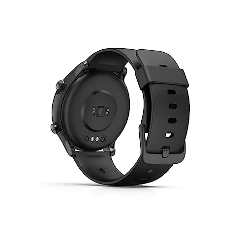 Hama ▫️ Relógio inteligente com GPS (Smartwatch resistente à água, função de despertador, até 14 desportos diferentes, contador de passos, frequência cardíaca, relógio desportivo) Preto 5