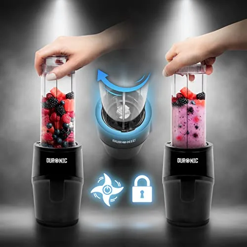 Duronic ▫️ BL510 Batedeira Portátil Pessoal de 500 W, Copo de 570 ml sem BPA 4