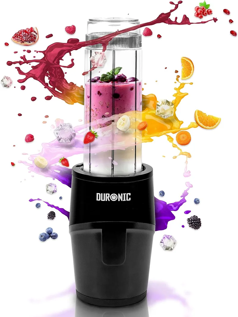Duronic ▫️ BL510 Batedeira Portátil Pessoal de 500 W, Copo de 570 ml sem BPA