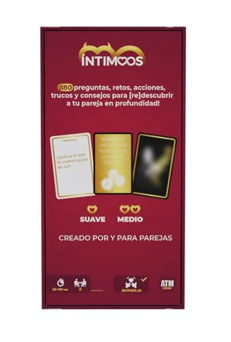 ATM Gaming ▫️ INTIMOOS - O Jogo para Casais - Presente para Mulheres, Homens, Namoradas e Namorados - Presente de Aniversário e Dia dos Namorados () 4