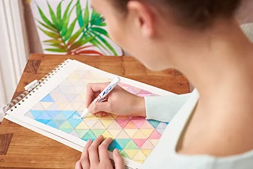 Edding ▫️ Happy Lettering - 10 marcadores de fibra em cores brilhantes e metálicas 6