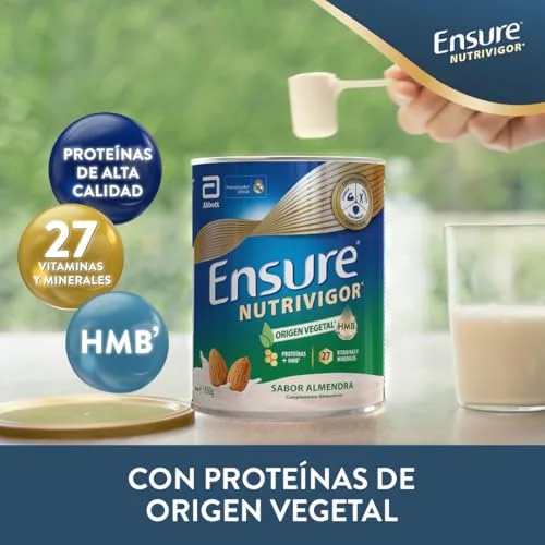 Ensure ▫️ Nutrivigor Vegetal Amêndoa 850 g, Nutrição para Adultos 4