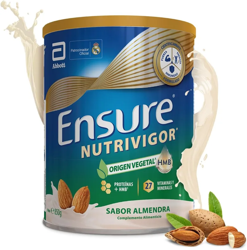 Ensure ▫️ Nutrivigor Vegetal Amêndoa 850 g, Nutrição para Adultos