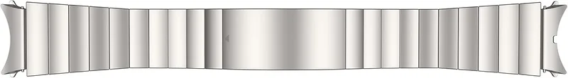 Samsung ▫️ Hochuen Link - Pulseira em titânio para o Galaxy Watch5 Pro | Desenhada, cor prateada