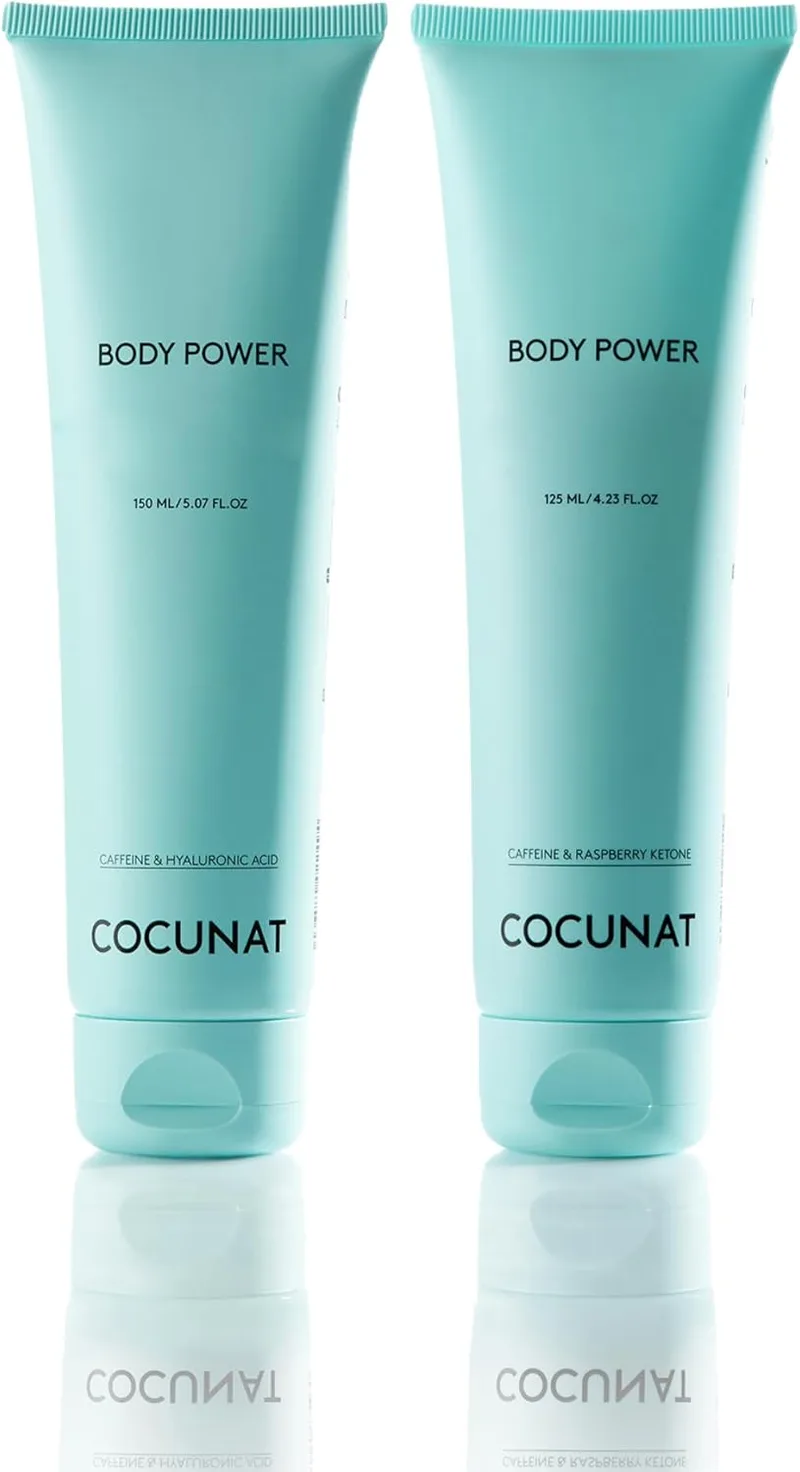COCUNAT ▫️ Body Power - Creme Adelgaçante Anti-Celulite - Creme Adelgaçante - Redefine a silhueta - 150 ml + 125 ml