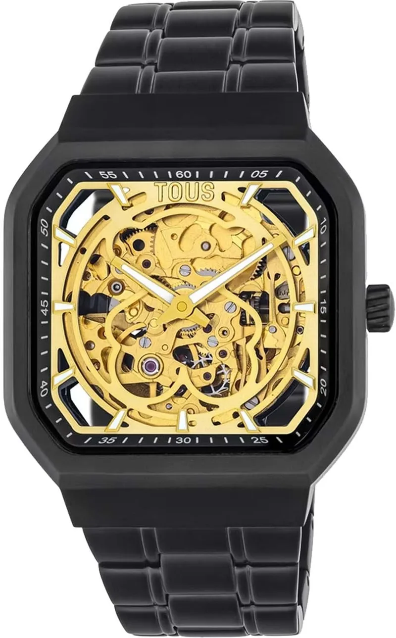 TOUS ▫️ Watches d-Bear Relógio analógico automático para mulher com bracelete em aço inoxidável 200351032