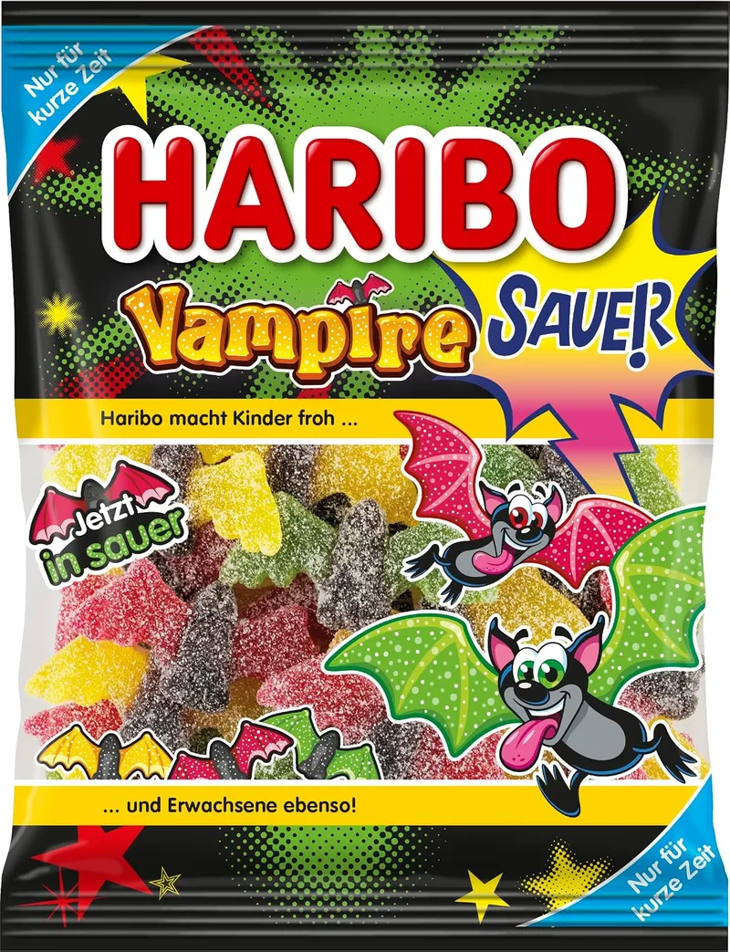 HARIBO ▫️ VAMPIRE SAUER 175G