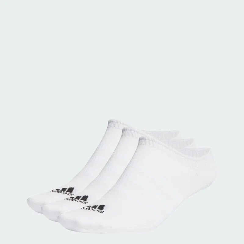 adidas ▫️ Meias unissexo para adultos, finas e leves, sem espetáculo, 3 pares