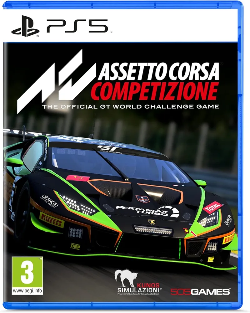 505 Games ▫️ Assetto Corsa Competizione Edição Standard (PS5)