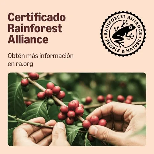 by Amazon ▫️ da Amazon - Cápsulas de café expresso, torra clara, compatíveis com Nespresso, 100 unidades, 5 embalagens de 20, Certificado pela Rainforest Alliance 5