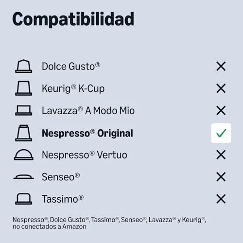 by Amazon ▫️ da Amazon - Cápsulas de café Ristretto, torra média, compatíveis com Nespresso, 100 unidades, 5 embalagens de 20, com certificação Rainforest Alliance 4