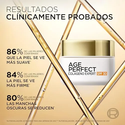 L'Oreal Paris ▫️ L'Oréal Paris Age Perfect Colagénio Expert Creme FPS 30 Antimanchas, 50 ml 6